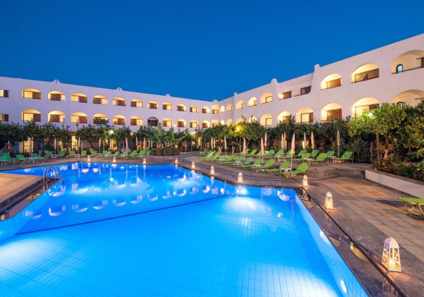Malia Holidays Hotel - Pool View